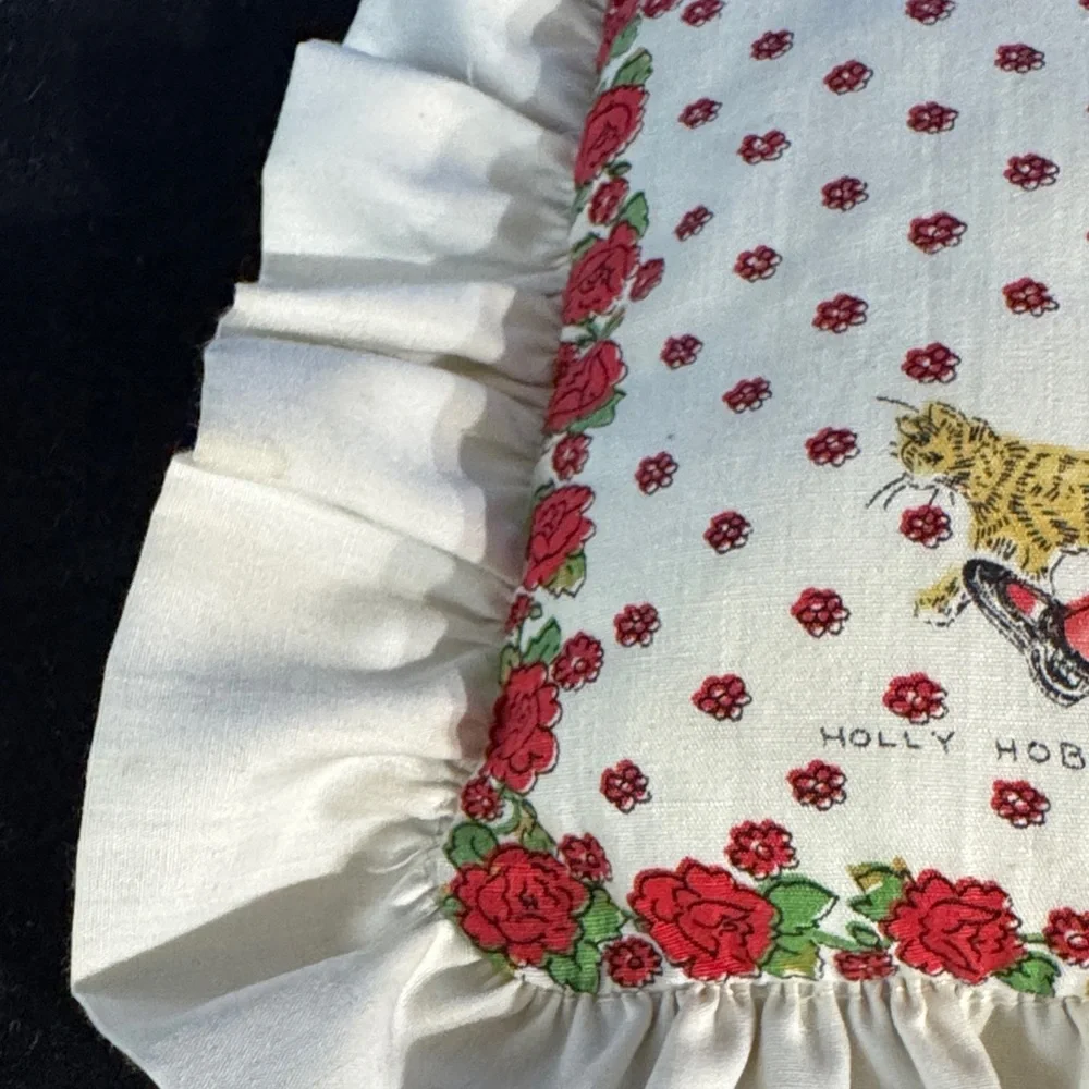 Vintage handcrafted Holly Hobbie tooth fairy pillow